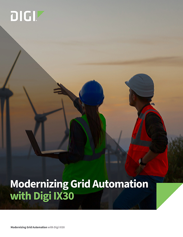 Modernización de la automatización de redes con Digi IX30