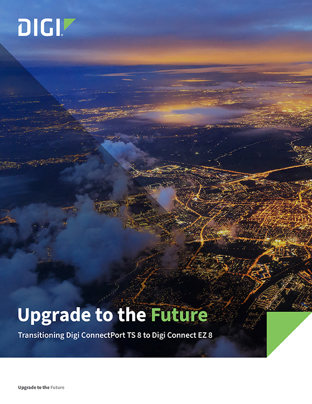 Actualización al futuro: Transición de Digi ConnectPort TS 8 a Digi Connect EZ 8