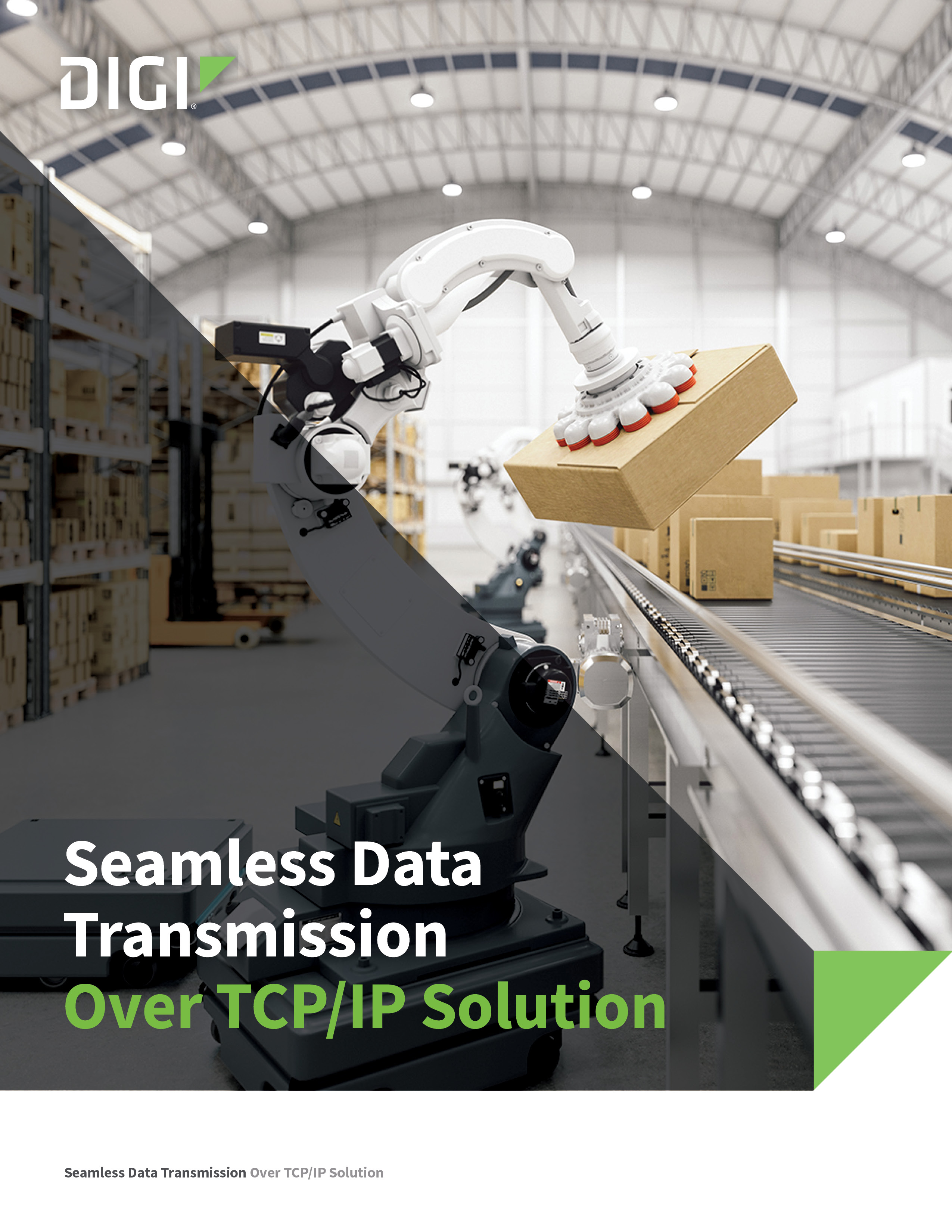 Solución de transmisión de datos sin fisuras a través de TCP/IP