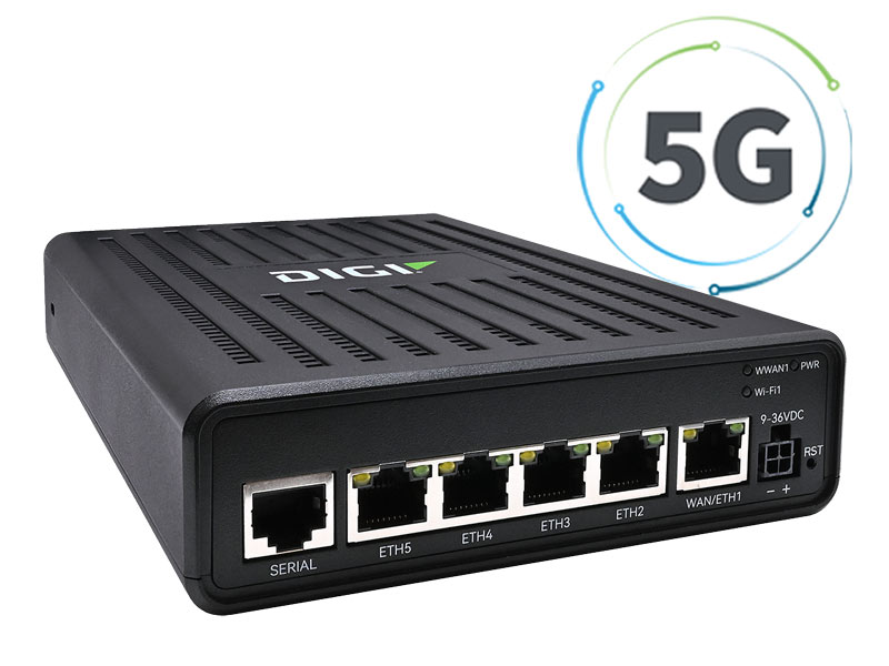 Digi EX60 5G-Router für Unternehmensniederlassungen